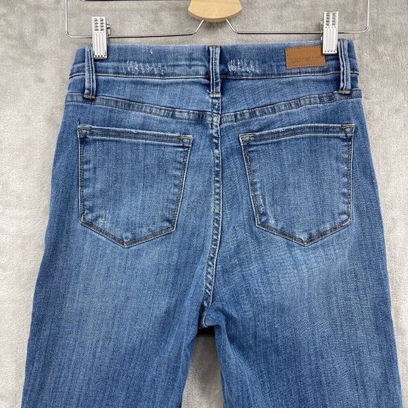 Judy Blue 1/25 Santa Clara Pull On High Rise Slim Bootcut Medium Jeans - Picture 8 of 16
